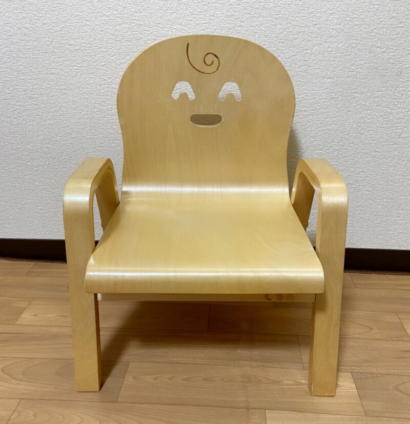 子供用椅子くるみちゃんの画像